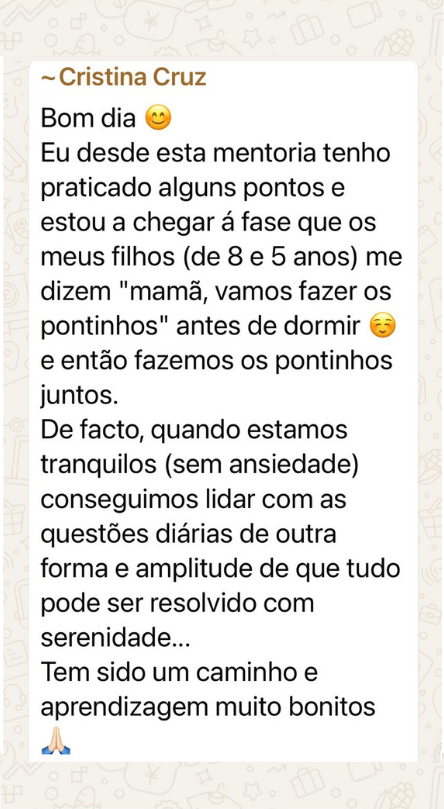 Depoimento real de aluna 2